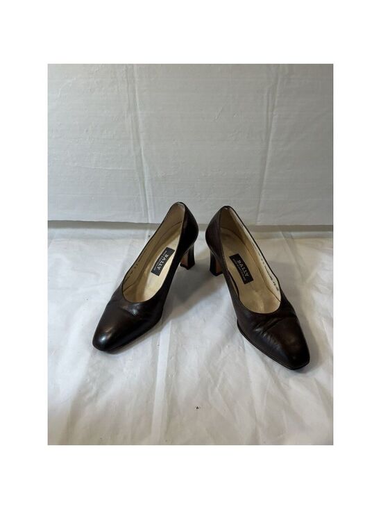 Bally Shoes - Bally Marggiore Leather  pump brown Womens Size 5